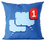 Facebook Notification Pillow