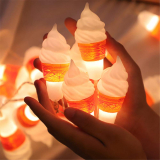 Fairy Ice Cream Lanterns Battery Operated String Light