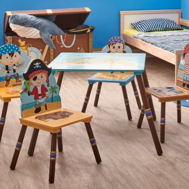 Fantasy Fields Pirates Island Table and Set of 2 Chairs