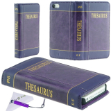 Faux Leather Classic Book Cover for Apple iPhone 5 and 5S