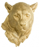 Faux Mountain Lion Head