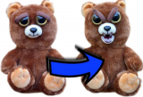 Feisty Pets Sir Growls-A-Lot- Adorable Plush Stuffed Bear that Turns Feisty