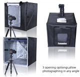Femonden Professional 16”x16”x16” Photo Lighting Studio Shooting Tent Box Kit