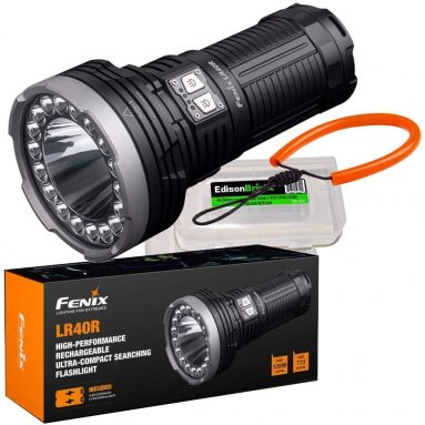 Fenix LR40R 12000 Lumen 845 Yards Beam CREE LED USB Rechargeable Flashlight