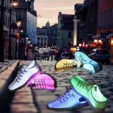 Fiber Optic LED Light Up Shoes 11 Colors USB Charging Flashing Sneakers