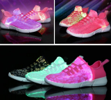 Fiber Optic LED Shoes Light Up Sneakers