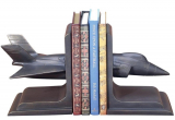 Fighter Jet Pair of Bookends