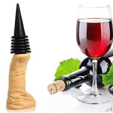 Finger Wine Bottle Stopper
