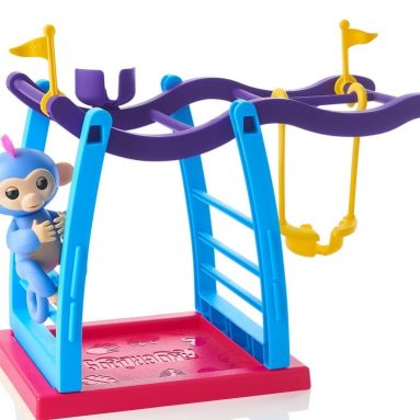 Fingerlings Playset – Monkey Bar Playground + Liv the Baby Monkey