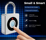 Fingerprint Lock Smart Waterproof Fingerprint Padlock Ideal