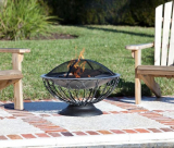 Fire Sense 29 in. Stainless Steel Base Urn Fire Pit