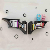 Firm Shelves & Drawers Wall shelf Batman style bookshelf