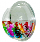 Fish Bowls Mount Bubble Aquarium Acrylic Fish Tank