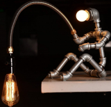 Fishing Man Table Lamps