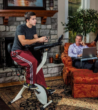 FitDesk 2.0 Desk Exercise Bike with Massage Bar