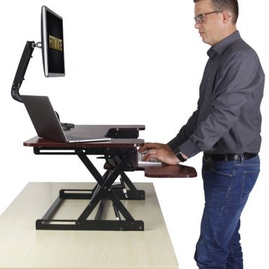Fitmate 36” Preassembled Height Adjustable Standing Desk Converter