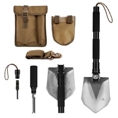FiveJoy Compact Military Folding Shovel
