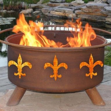 Fleur de Lis Fire Pit