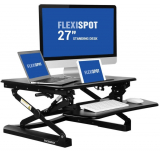 FlexiSpot 27 wide Stand Up Desk with wider keybaord tray