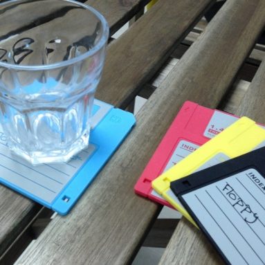 Floppy Disk Silicone Drink Coaster