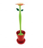 Flower Toilet Brush Set