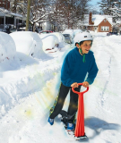 Fold-up Snowboard Kick-Scooter