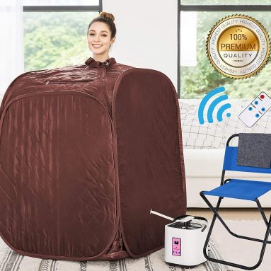 Foldable Steam Sauna Portable Indoor Home Spa Weight Loss Detox