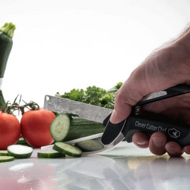 Food & Vegetable Kitchen Stainless Steel Cutting Board Scissors & Cutting Knife
