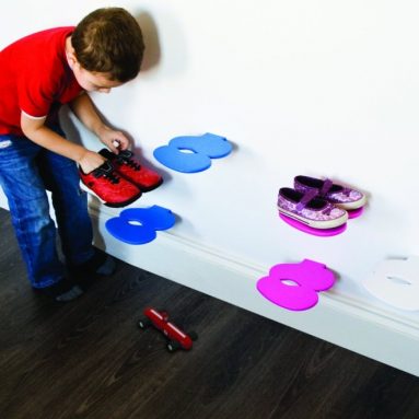 Footprint Childrens Shoe Shelf/Rack