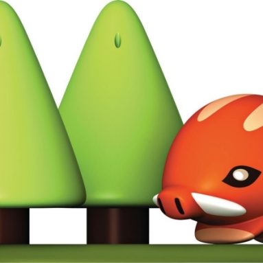 Forest Gump 3-Piece Condiment Server