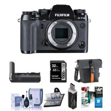 Fujifilm X-T2 Mirrorless Digital Camera Body Black