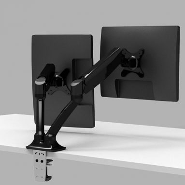 Full Motion Dual arm Desk Mount