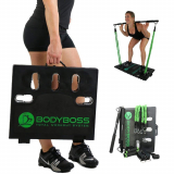 Full Portable Gym Home Workout Package + 1 Set Of Resistance Bands