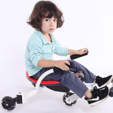 Fun Wheel Toys Music Ride On Swing Cars With Flash Wheels