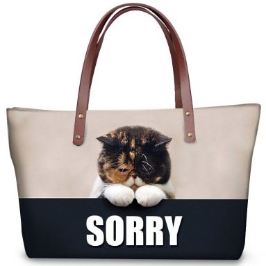 Funny Animal Shoulder Bags Tote Bags