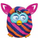 Furby Diagonal Stripes Boom Plush Toy