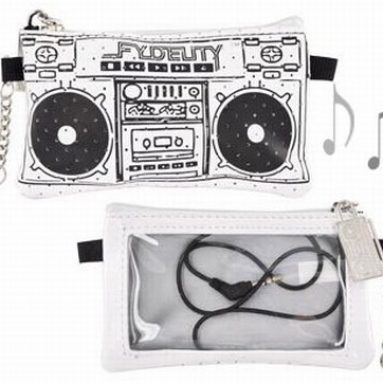 Fydelity Le Boom Box Universal Phone/MP3 Case With Built-In Speakers