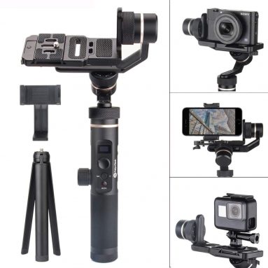 G6 Plus 3-Axis Splash-Proof Stabilizer Gimbal 800g Payload 12 Hours Running Time