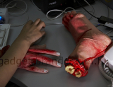 Halloween Bloody Hand Foot Wrist Rest