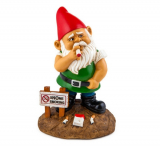 G’NO’ME SMOKING GARDEN GNOME