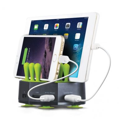 4 Port 6.8A USB Charging Station Stand Dock