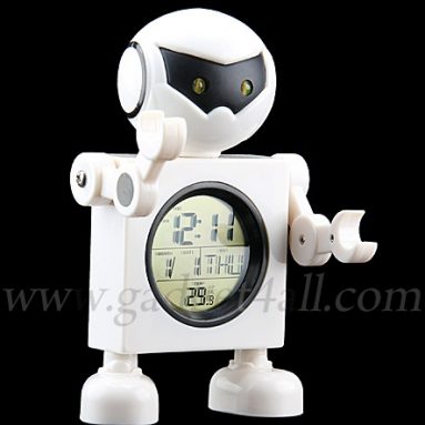 4 in 1 Robot Alarm Clock