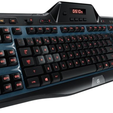 Gaming Keyboard with Game Panel LCD Screen