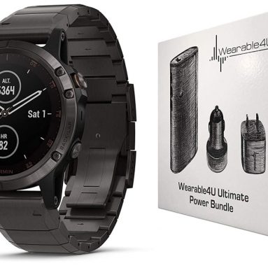 Garmin Fenix 5 Plus Premium Multisport GPS Watch with Maps