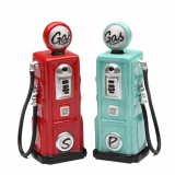 Gas Pumps Ceramic Salt Pepper Shaker Set