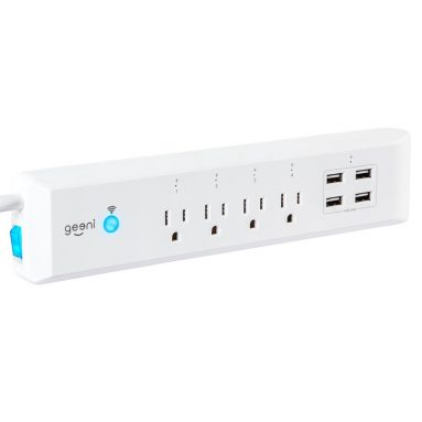 Geeni SURGE Smart Wi-Fi 4 Outlet & 4 USB Surge Protector