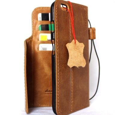 Genuine Italy Oiled Leather Case for Iphone 6 Plus
