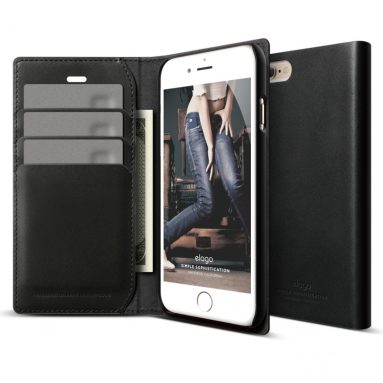 Genuine Leather Wallet Case for the iPhone 6