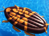 Giant 6 foot Cockroach Swimming Pool and Beach Float