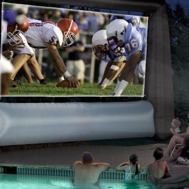 Giant Gemmy Airblown Inflatable Movie Screen